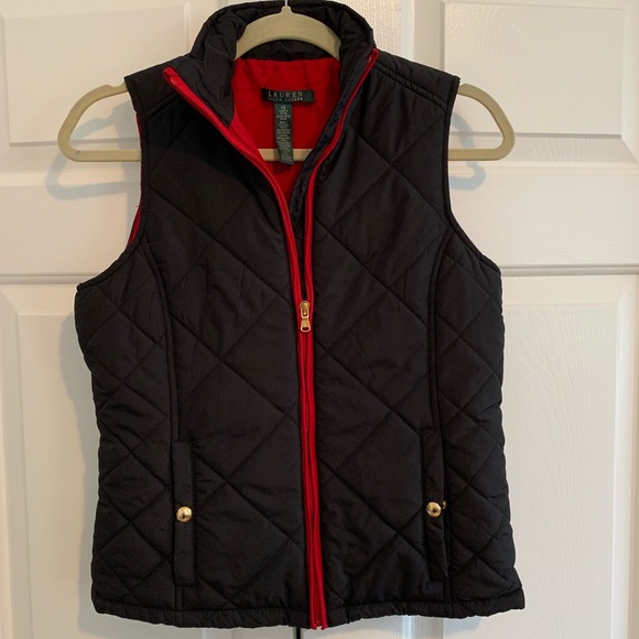 Ralph Lauren Jackets & Blazers - Lauren Ralph Lauren Black Quilted Vest